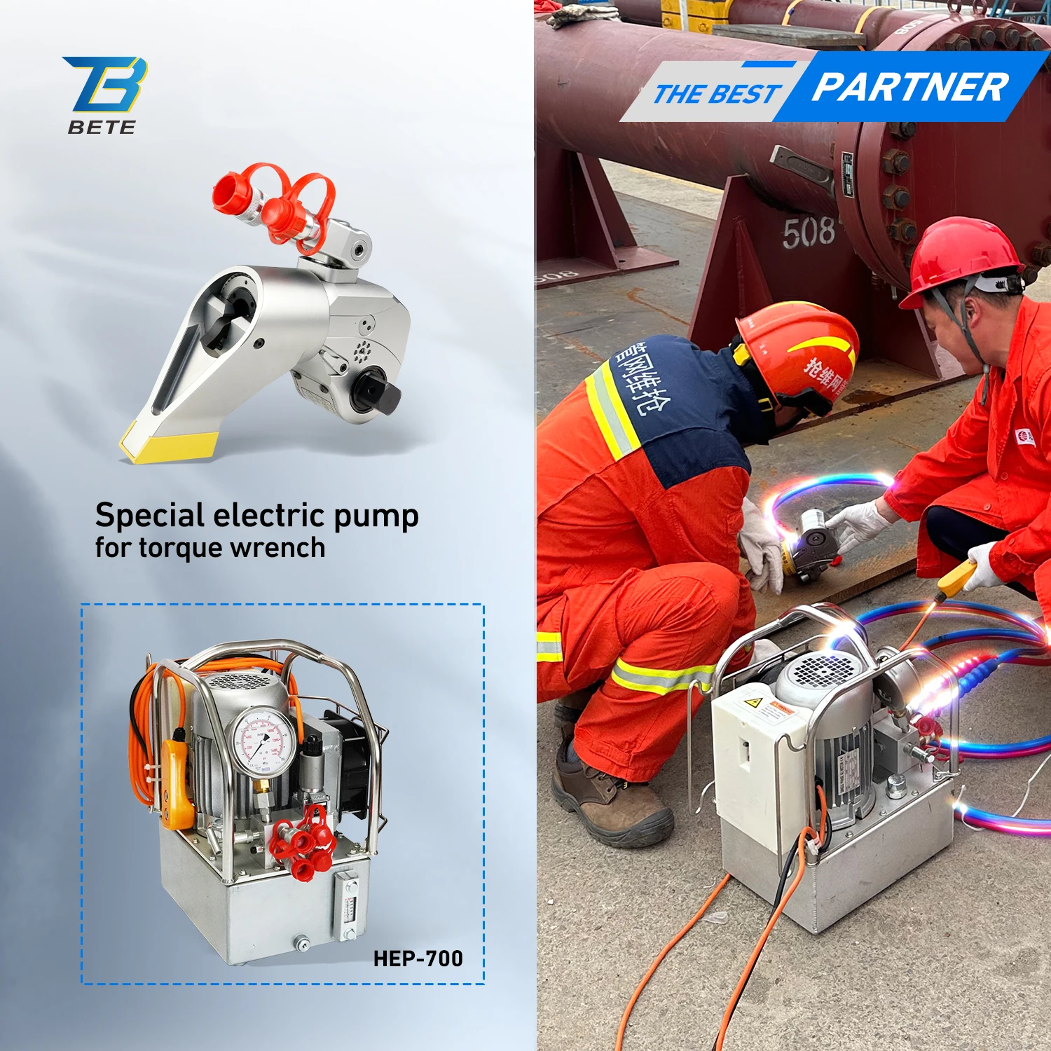 MXTA 70Mpa Adjustable Drive Hydraulic 1/2 3/4 Torque Wrench Tools For Sale