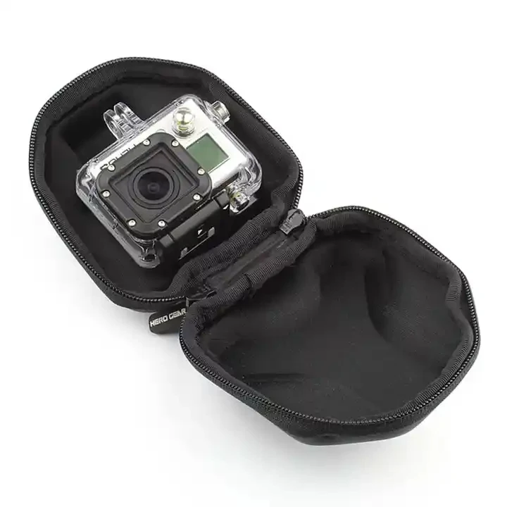 GAODA Custom small hard shell accept printing logo shockproof eva gopro camera case
