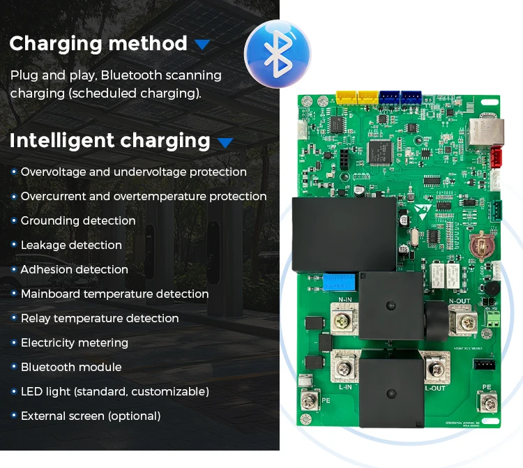 American standard AC 9.6kw 40A Smart circuit control board Universal for Electronics charging pile