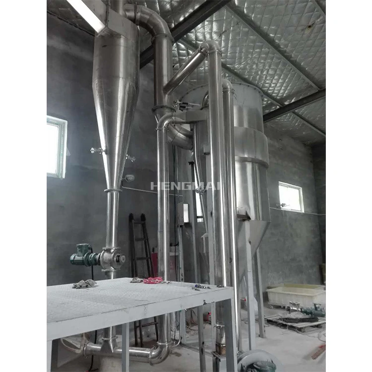 
Kaolinite flash dryer flame retardant drying equipment sweetener flash dryer 