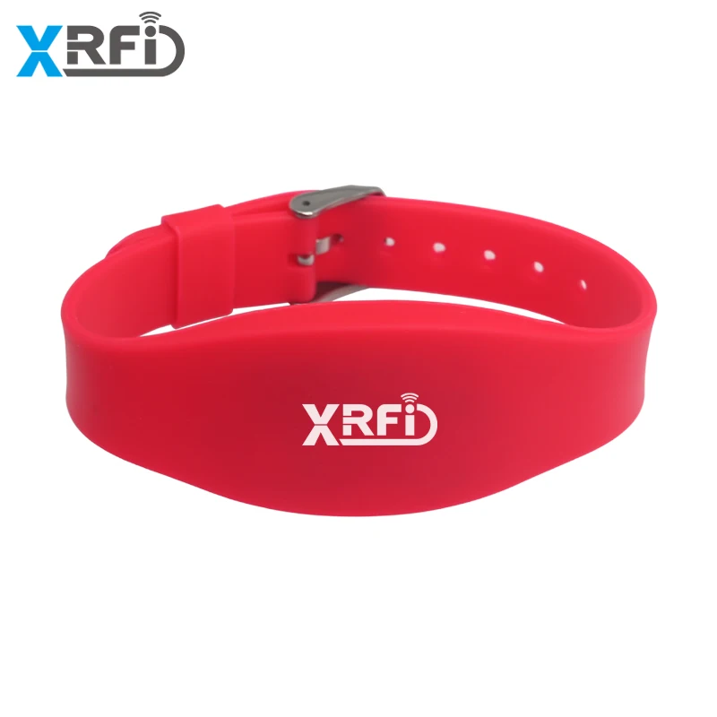 Cheap 13.56mhz Custom Festival Nfc Bracelet Rfid Silicone Wristband For Events