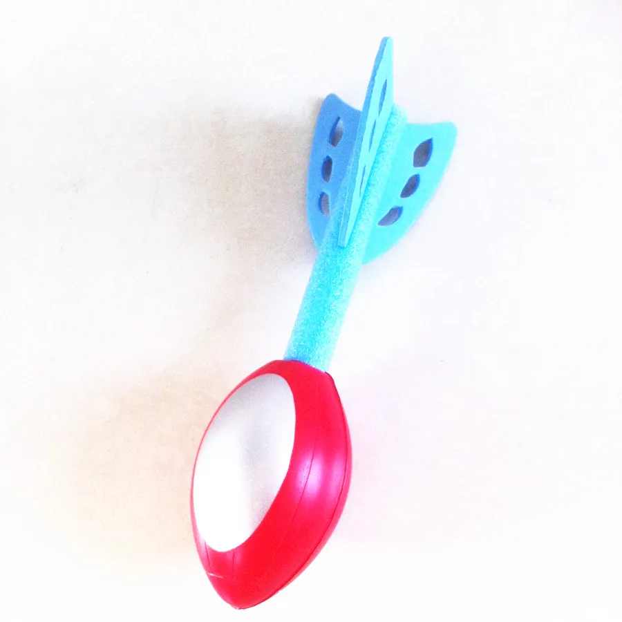 Wholesale cheap PU material missile stress ball  EVA tail kids toy production gift