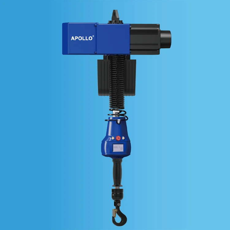 APOLLO new product hoist D3 series workstation smart hoist 125 kg 3m M6 380v/220v electric chain hoist