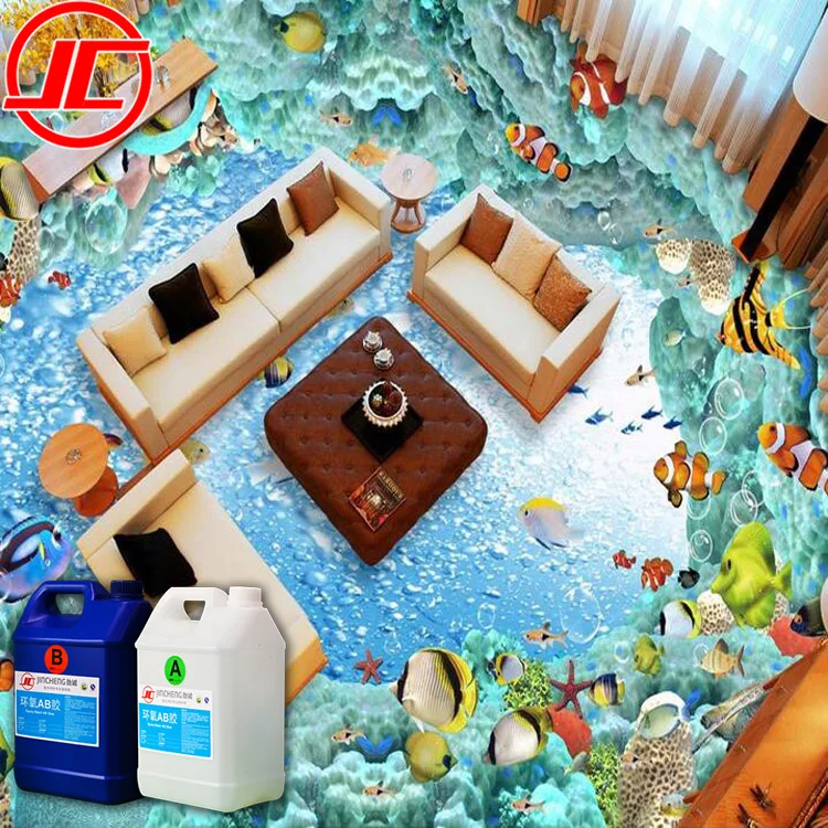 Bisphenol A Epoxy Resin for Epoxy Floor Paint and 3D Floor Coating