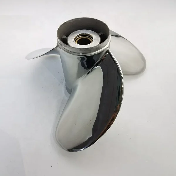 
115 HP three blades 316 stainless steel propeller for outboard engine, 14*19 