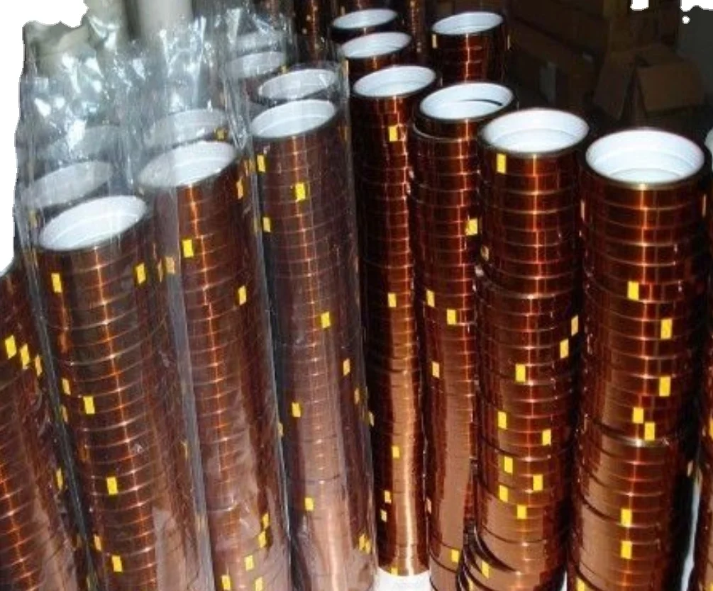 Высокотемпературный силиконовый Полиимид/плёнка PI/Лента 3 м для маскировки печатных