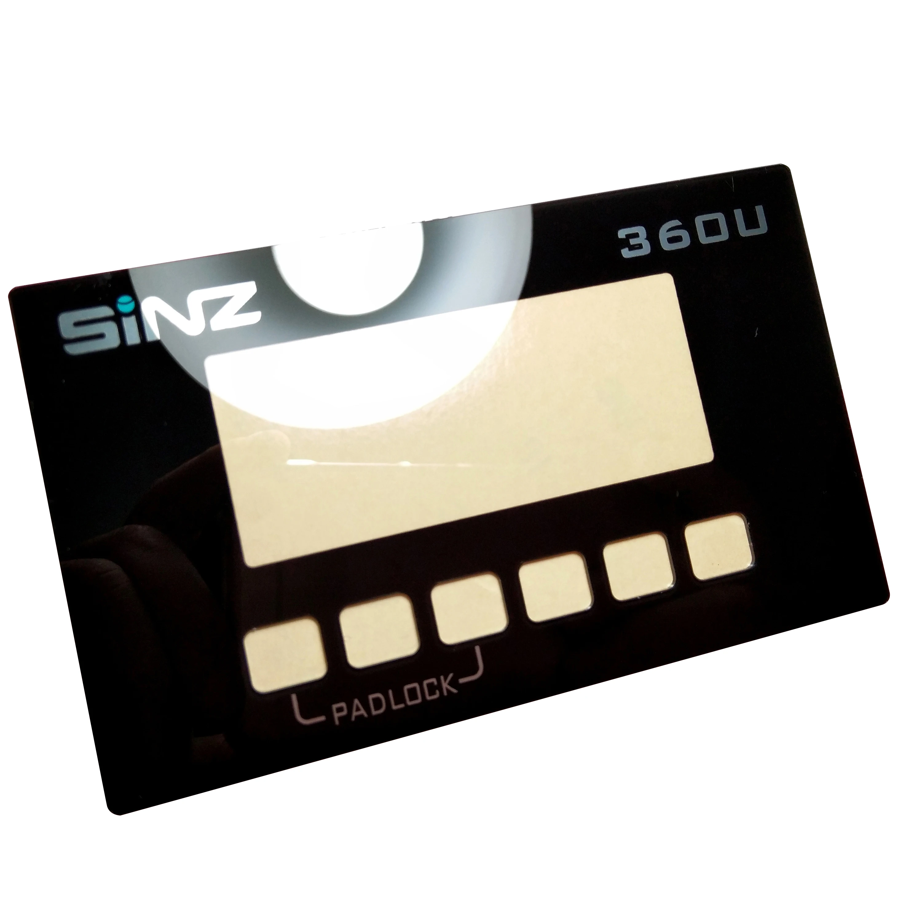 
china wholesale touch switch custom decorative plastic front panel 