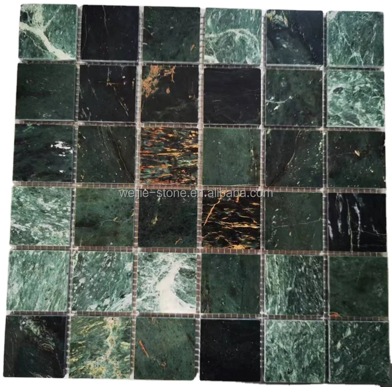 Green Sukabumi Stone for Swimming Pool Tiles bath wall mosaic kitchen backsplash