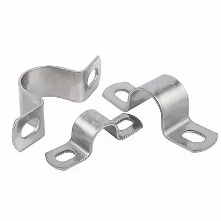 Rubber-lined P clip multi-gauge Stainless Steel cable-mounted hose clamp 6mm and 38mm 12/15/20mm 0.8mm in