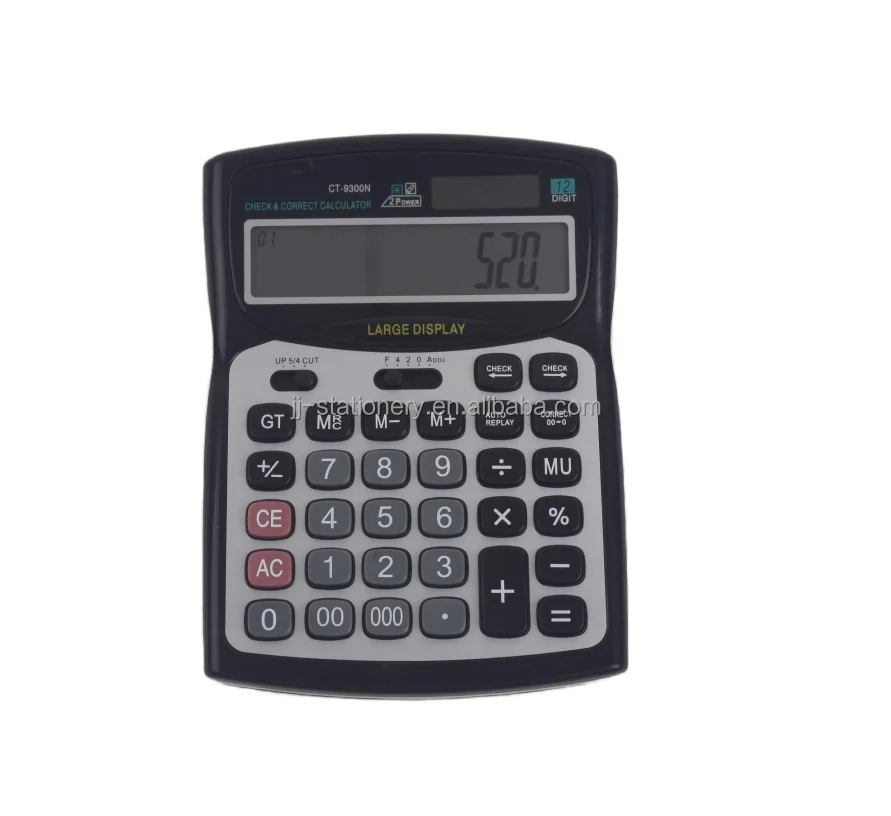 Оптовая продажа рекламный подарок индивидуальный логотип 12-значный электронный студенческий научный калькулятор Автоматическое отключение питания