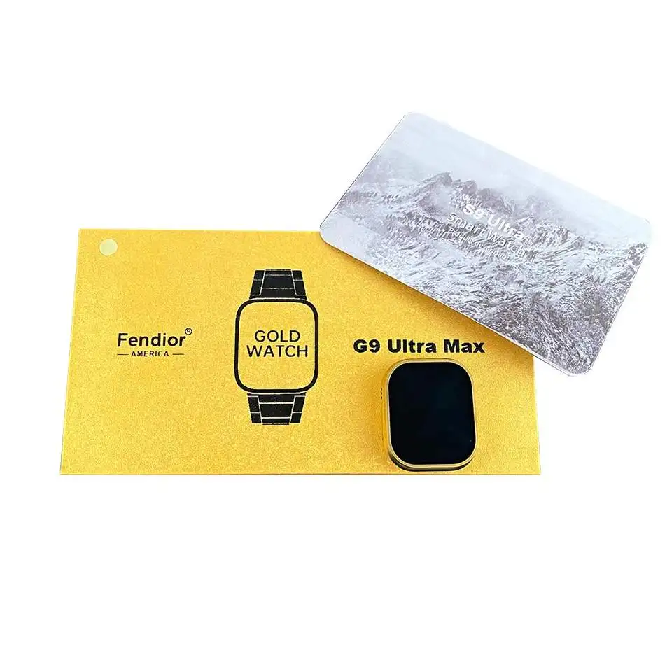 2023 New G9 ultra max smart watch Gold Heart Rate sports fitness men women reloj smart watch g9 ultra pro smartwatch hk9 g9 pro