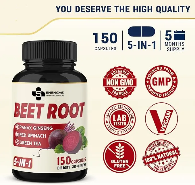 Healthcare Supplements red beet root powder organic capsule  beet root hard capsules red beet root extract containing naturally