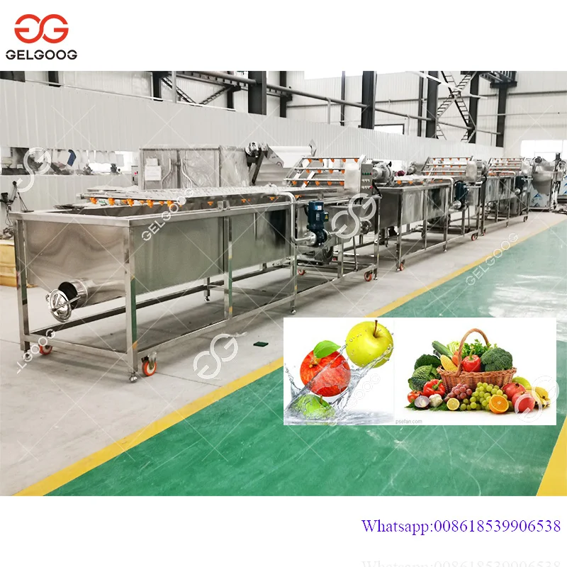 Factory Price Root Fresh Fruit Cherry Tomato Carrot Dates Cleaning Drying Washer Green Leafy Vegetable Washing Machine For Sale