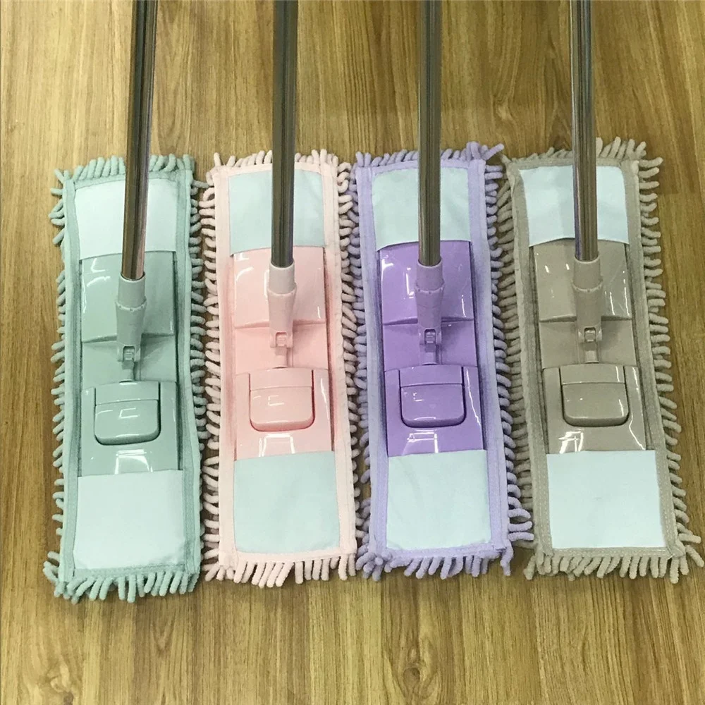 Professional Made Superior Quality Durable Dust Dry Cleaning Magic Microfiber Smart Floor Mops