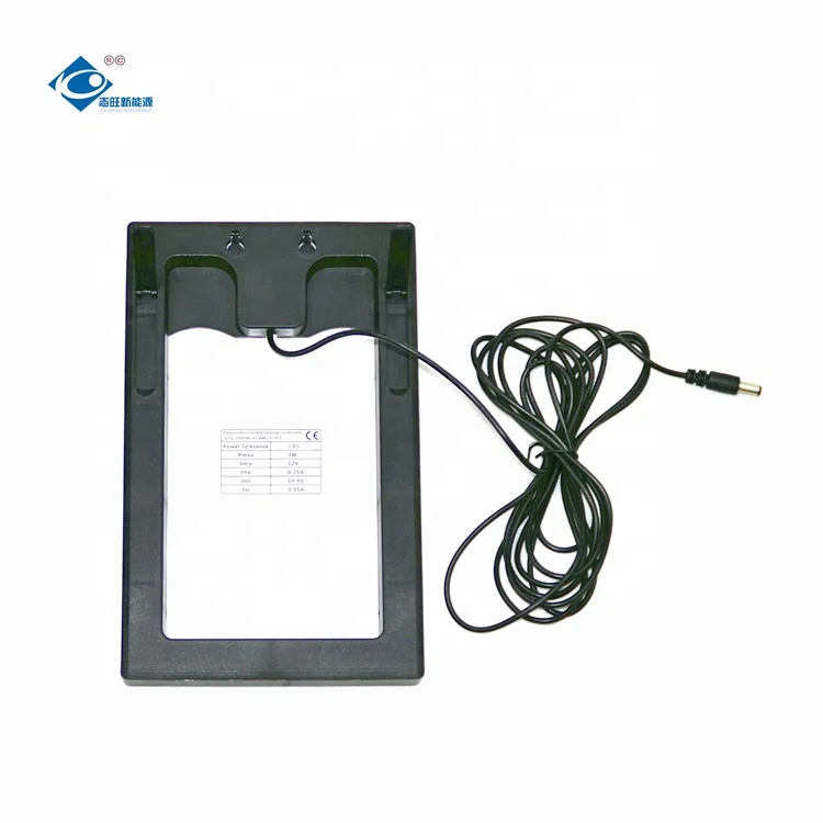 ZW-3W-12V самые популярные прочный поли-кремние панели солнечных батарей 3W 12V Новый дизайн Домашний Мини Солнечное зарядное устройство