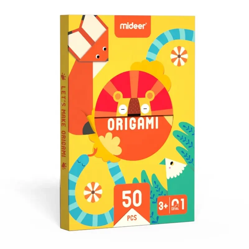 Обзорный штурм продвинутого оригами книга-введение поделки 3D Бумага дети мультяшное искусство складывание творчество
