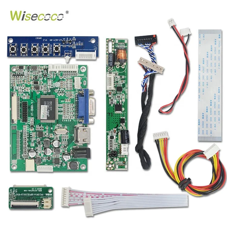 High Brightness 10.1 Inch 1280*720 Vga Laptop Tft Touch Screen Lcd Module Panel Pc Computer Advertising Display Controller Board