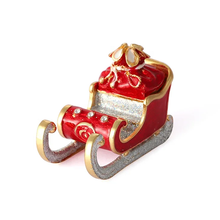 QIFU 2020 new products sleigh crafts for Christmas decoration supplies
