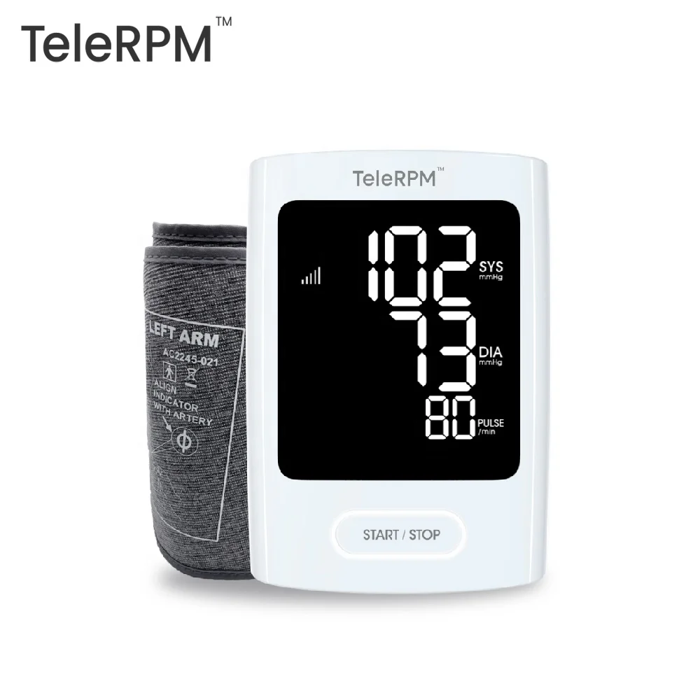 TRANSTEK Portable 4G Telemedicine Equipment Blood Pressure Monitor Electronic Sphygmomanometer