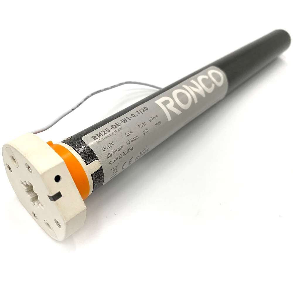 Ronco RM25-OEC DC Roller Shades Tubular Motor