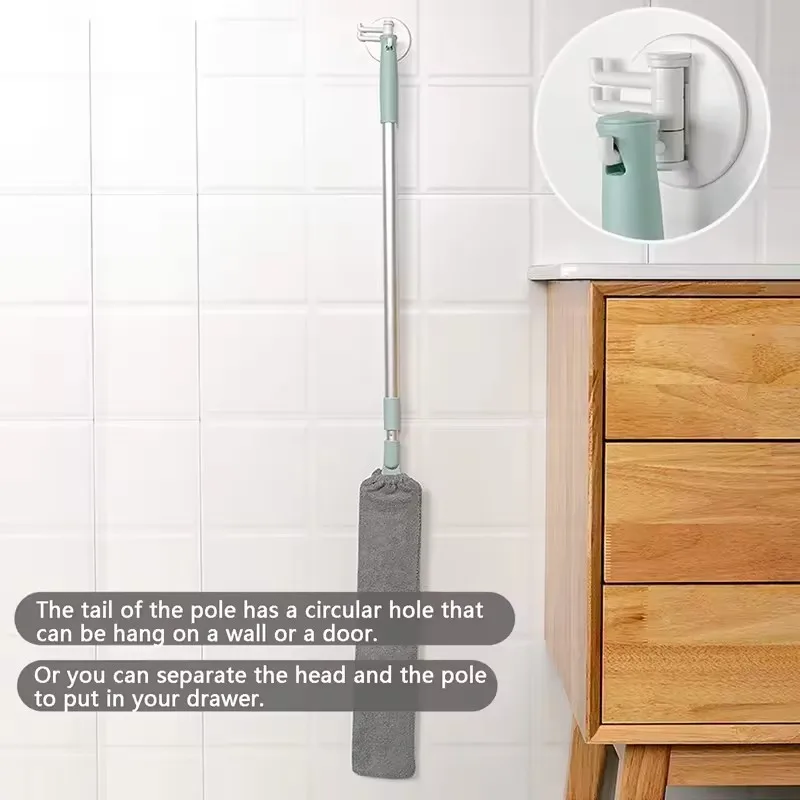 WONDERFUL Retractable Dust Cleaning Brush Flexible Dust Brush Sofa Gap Extensible Dust Cleaner Household Windows Cleaning Tool