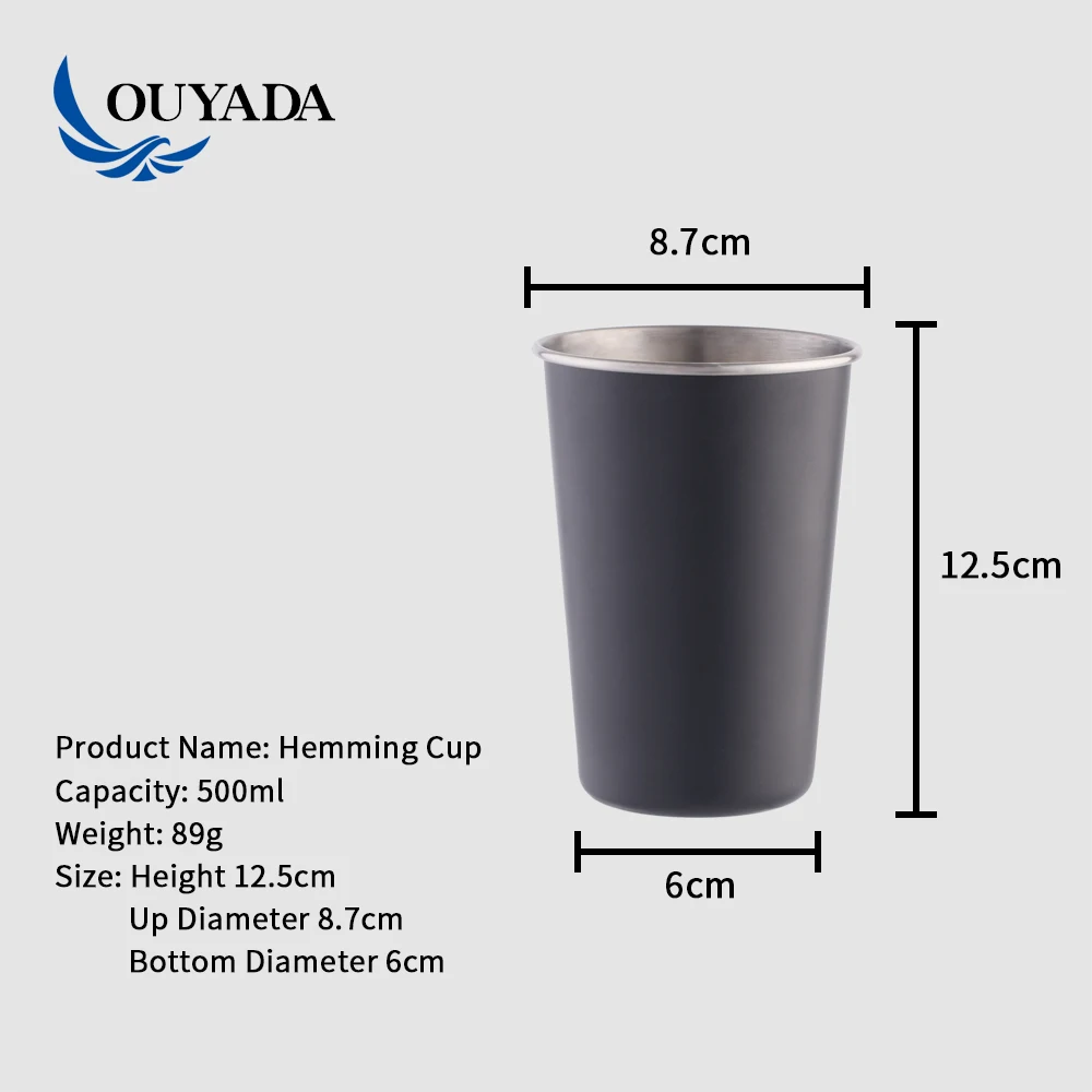 Factory Direct Promotional Small Frosted Stainless Steel Travel Stein Cups Unbreakable Coffee Ice Cold 250ml Beer Mugs for Party