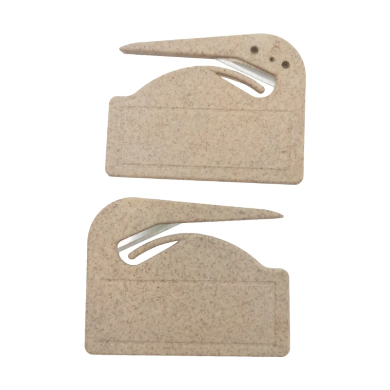 handy safety box opener free biodegradable plastic knife paper cutting knife letter opener sword