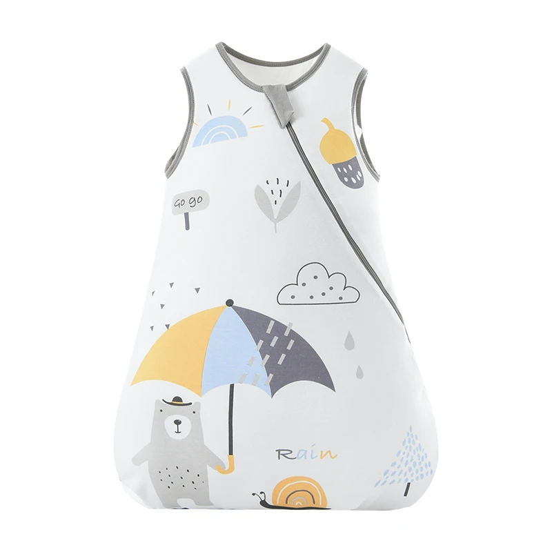 newborn-2 years old zebra new Spring Autumn round bottom swaddling vest stroller baby sleeping bags