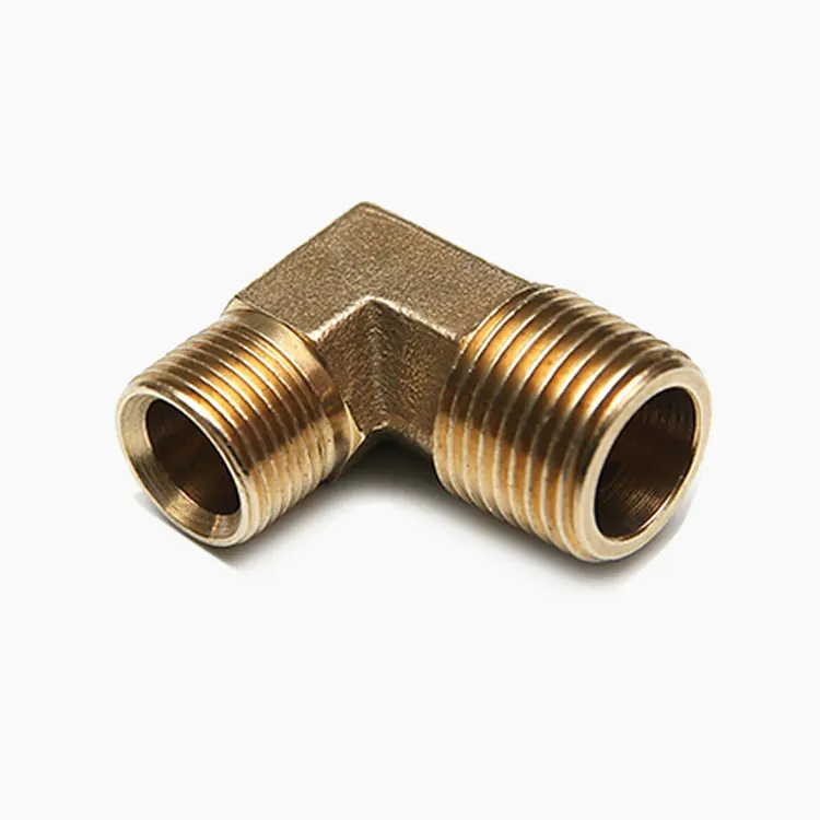 Lead Free Brass plumbing Fitting 90 Degree Elbow fitting parts