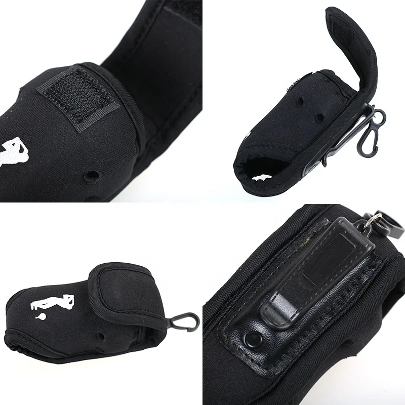 HOW TRUE Multicolor Portable Lightweight Storage Tee Ball Golf Bag Custom Logo Waterproof Neoprene Mini Golf Ball Bag For Unisex