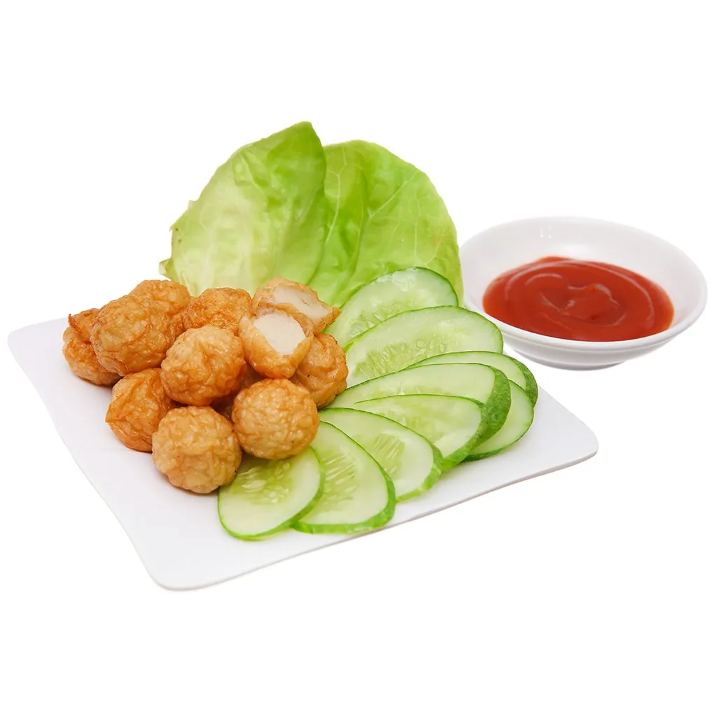 Frozen Basa Fish Ball Spicy Chewy Dried Small Instant Fish Bags Soft Box Style Storage Cool Packing Packaging Feature