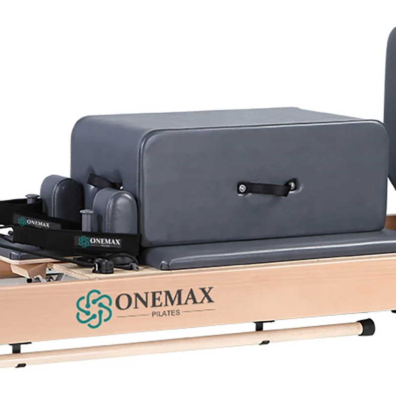 ONEMAX Reformer pilates machine white maple wood infinity bar studio commercial pilates reformer bed pilates equipment
