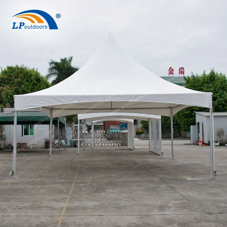 White tent outdoor 3x3m 4x4m 5x5m small party connectable gazebo party frame tent for outdoor temporary events