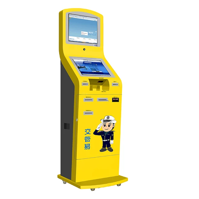 Киоск метро с сенсорным экраном для игровых спортивных ставок