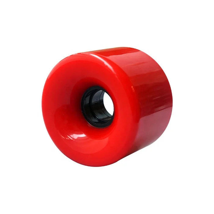 Maytech Skateboard Wheel Red Color With Ball Bearing 70x52mm 85A/78A Hardness Rebound PU Wheels for Electric Longboard