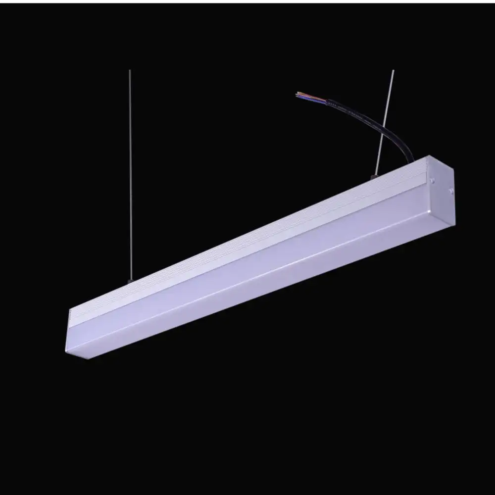 linear office light led linear pendant aluminum office updown wall pendant linear strip lighting