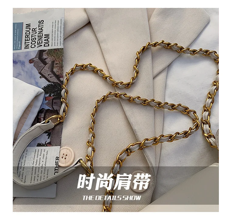 Amazon trending products lovely Girl candy color shoulder women mini chain crossbody messenger bag