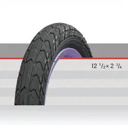 Bicycle Tire 12 1/2 X 1.95 / 2 1/4 Tyres for Bike Wholesale Factory Direct Hot Selling Tread High Quality