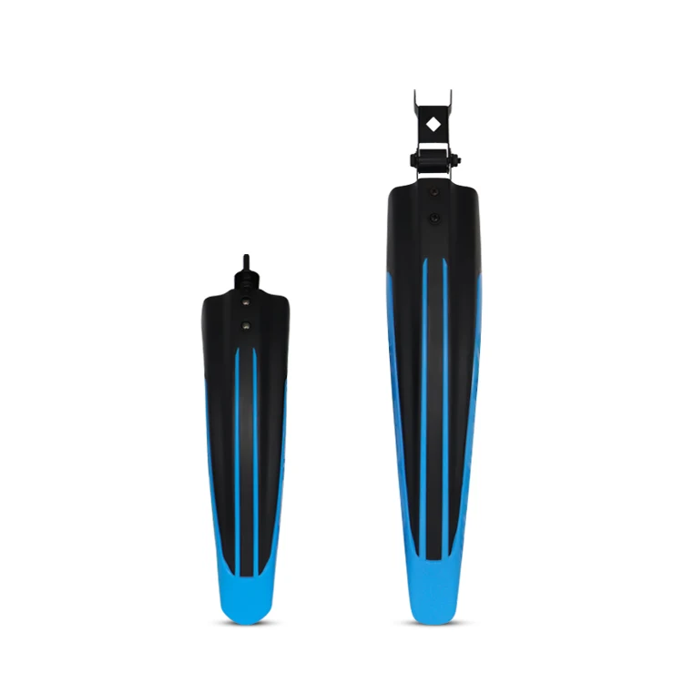 High quality and cheap black plastic waterproof front rear kit a pair of off-road mountain bike accessories equipment