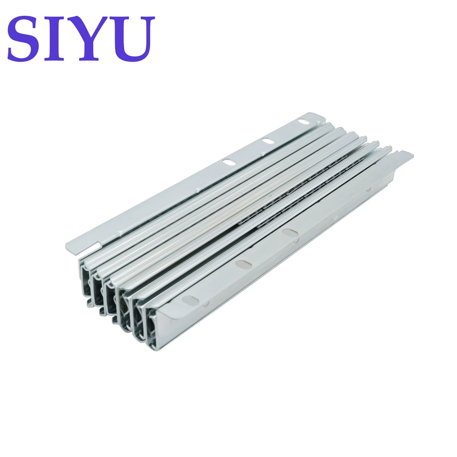 SIYU 9-Fold Dining Table ball bearing telescopic slide rail