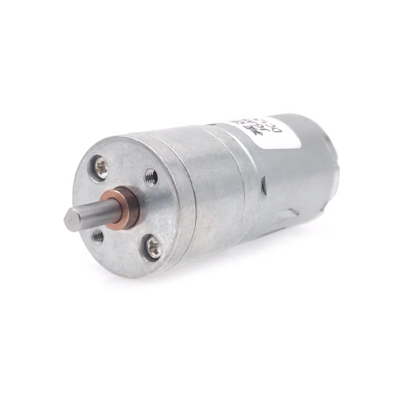 JGA25-370 Electric Gear Motor 5/10/15/30/60/100/150/200/300/400/500/1000/1200 RPM High Torque 3V 6V 12V 24V DC Motor