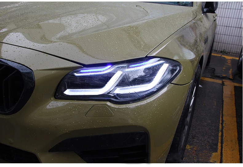 LED Headlights for BMW F10 Headlight 2010-2016 F18 Head Lamp 520i 525i 530i 528i M5  Drl Lens