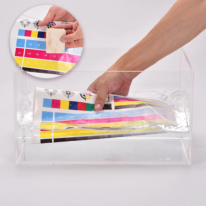 Professional self adhesive paper manufacturer produce A3 label paper for digital printers coated paper stickers