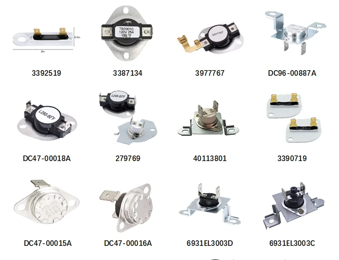 Universal clothes dryer part spare more than 3000 models Wholesale and Retail Supply with 110V to 220V