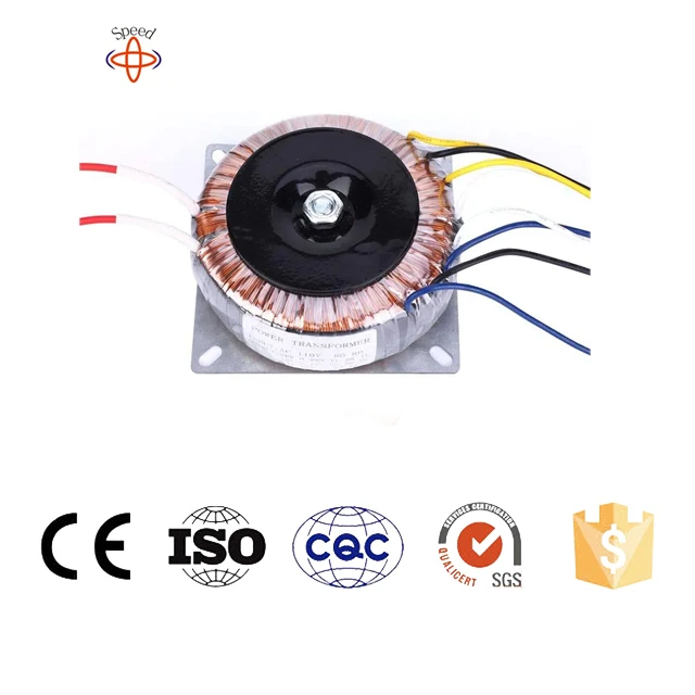 Customized custom  toroidal current  60v 100v 24 silicon core 48v smps pcb low frequency 1000w 24v power inductor transformer