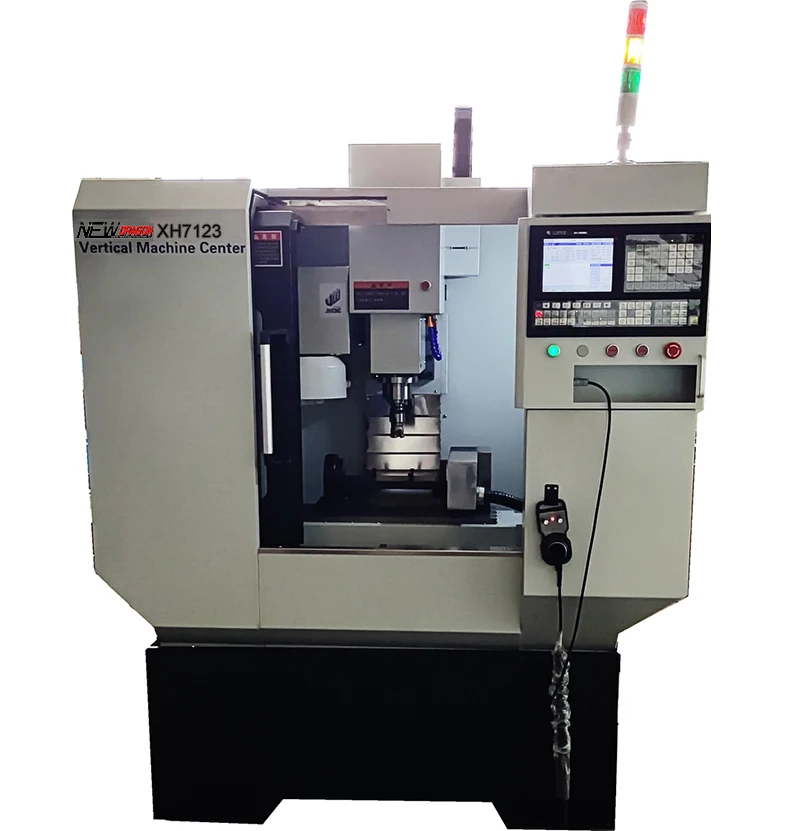XH7123 8000rpm cnc milling machine  3/4 axis BT30 spindle small machine center