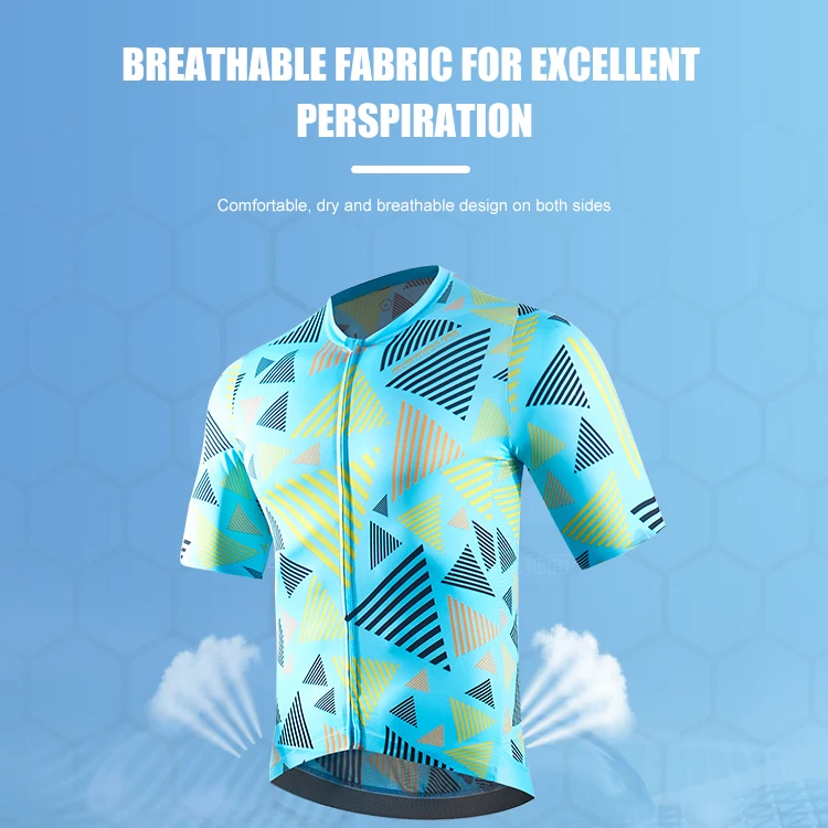 Wholesale Specialized High Quality Custom Design Graphic Private Label Pro Team Cycling Jersey Men