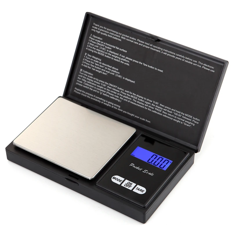 Высокоточные цифровые весы, электронные цифровые кухонные весы 0,01x100 г, 200 г, 500 г