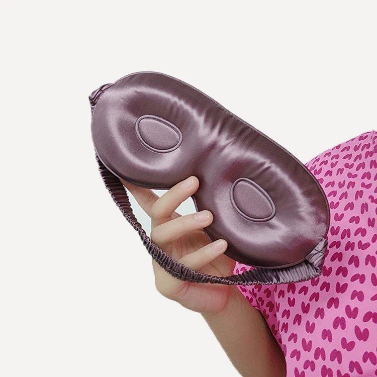Factory Direct 3D Contoured Cup Blindfold Travel Sleep Eye Mask with Eyelashes for Sleeping