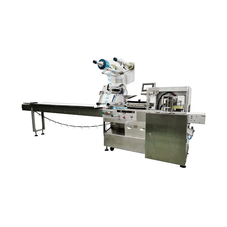 Печенье/торт горизонтальный flowpack автоматическая упаковка упаковочная машина